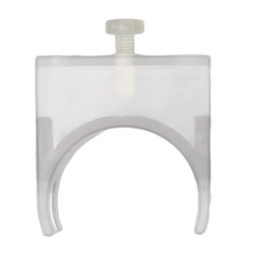 2 Pcs ABS Transparent Fish Tank Planter Cups Adjustable Hanging Holder Aquarium Fish Tank Landscaping Decorations Plant Pots