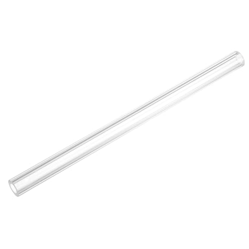uxcell Rigid Round Clear Tubing 6mm(1/4") ID x 10mm(3/8") OD x 0.5Ft(150mm) Length Plastic Tube - size: 6mm x 10mm x 150mm
