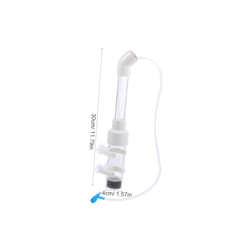 2 Sets 40mm Acrylic Automatic Fish Egg Collector and Incubator Dual Kit with Enhanced Oxygen Supply for Shrimp Eggs and Fry in Breeder Tank and Fish Hatchery Setups
