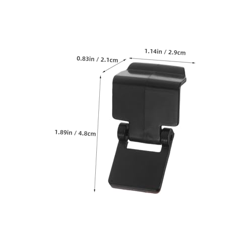Abaodam 6pcs Reptile Tank Lock Clips Escape Aquarium Buckles for Turtle and Snake Terrariums Sturdy Feeding Box Clips for Secure Lid Closure