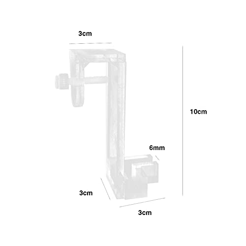 3Pcs Negative Pressure Fish Tank Bracket Fish Tank Accessories Clear Fish Tank Water Level Maintenance Fish Breeding Box Aquarium Accessory, A 10cm