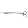 Professional Stainless Steel Aquarium Trimming Tool with Curved Aquascaping Scissors for Freshwater and Saltwater Plants Portable Fish Tank Plant Scissor
