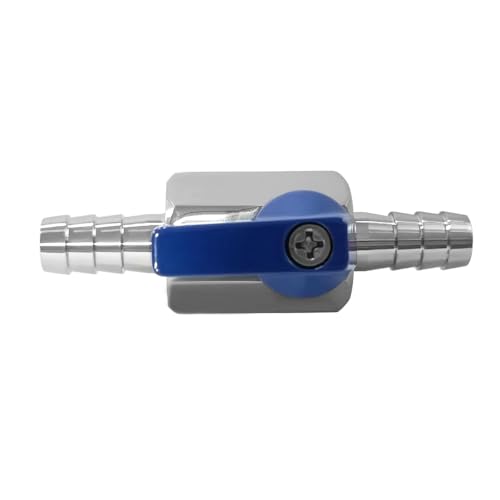 Beduan 2PCS 3/4" Hose ID Barb Ball Valve 304 Stainless Steel Mini Shut Off Valve for Water Gas Fuel Drip Irrigation and Aquariums - size: 3/4" Hose Barb