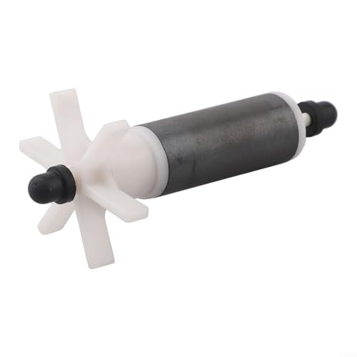 Submersible Pump Rotor with Stainless Steel Shaft, Plastic Aquarium Filter Replacement Part for Quiet Water Flow, 29x21mm & 53x25mm Sizes, Black/White/Blue (4.5M) - size: 4.5M
