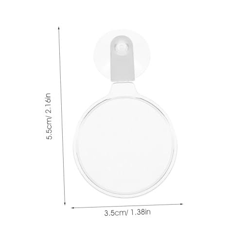 Milisten Magnifier for Fish Tank Observation Cup Aquarium Glass for Plants and Small Animals Easy Installation Design