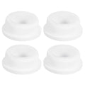 uxcell 4Pcs White Plug Holes, Waterproof Rubber Button Plug for 35mm / 1.38" Hole - size: 35mm