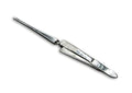 HURON Precision Tweezers, Self-Closing, 6.5 in (1/3/10 pc) (1 pc) - style: Self-Closing, 6.5"