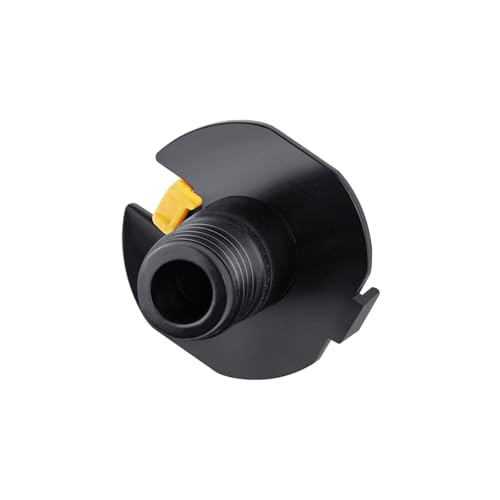 Hose Reel Connector with Yellow Retainer Clip Part Compatible with S-uncast Model Hose Reels (1)