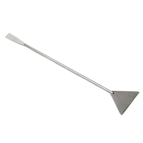 Utoolmart Aquarium Tank Aquatic Spatula Stainless Steel Long Sand Substrate Spatula Algae Scraper Fish Tank Plant Tools Accessories for Aquascaping Cleaning - size: 1pcs