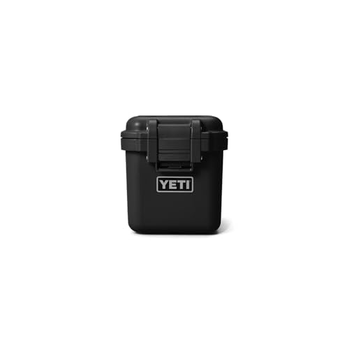 YETI LoadOut GoBox Collection, Divided Waterproof Cargo Case, Dry Box, Camera Case, Fishing Tackle Box - color: Black, size: GoBox 15
