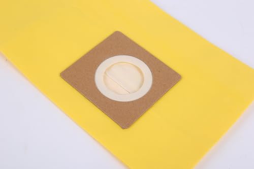 15 Packs AH10243 Disposable Vacuum Bag Replacement for Hoover Commercial CU2 Vacuum Cleaner CH54013 CH54015 CH54113 CH54115 Replace Part AH10243, Yellow - color: Yellow