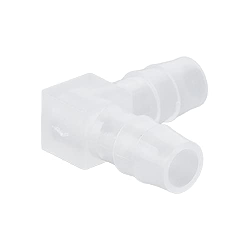 10Pcs Elbow Hose Barb Plastic Fitting 90 Degree Equal Barbed Joint L Shape - Wide Range of Use (8mm) - size: 8mm