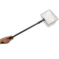 UNEAK - Aquarium Fish Net with Extendable 22"-33" Handle, Telescopic Fish Tank Nets, Fine Mesh Net for Fish and Shrimp Catching, Ponds, Creeks, and Aquariums - size: Medium Net