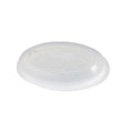 BESPORTBLE Professional Fish Steamer Plate with Lid for Microwave, Food Steaming Plate for Steamed Fish and Dumplings, Quick Heat Transfer and Water Retention, White Cooking Container