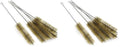 Tube Brush Brass Wire 30mm Bottle 12.6inch Long-Handle Bristle Cleaning 6Pcs (Pack of 2) - size: 30mm (Pack of 2)