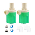 2Pcs Automatic Water Level Control Valve - Inside Type, Float Valve for Water Tank, Solar Energy, Auto Pot, Aquarium (3/4" Top) - style: 3/4" Top