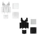 SUPVOX 2Pcs Fish Tank Clips Multi Functional Aquarium Pipe Holders for Tubing Wires Space Saving Design Secure Fixing Clamps for Fish Tanks
