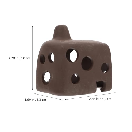 COHEALI 3pcs Irregular Porous Ceramic Fish Tank Shelter Cave for Aquarium Shrimp Breeding Hideout Small Fish Tank Landscape Decoration