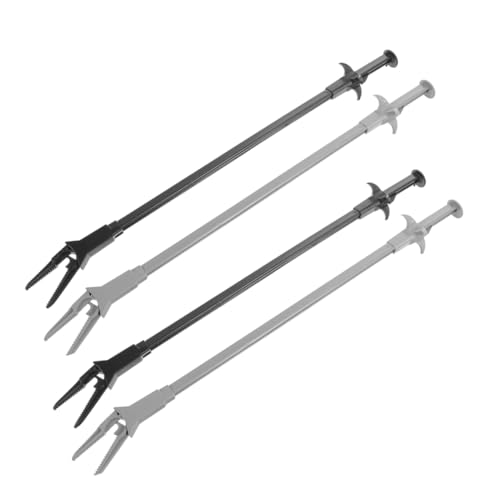 LIOOBO 4Pcs Extra Long Aquarium Tweezers Fish Tank Planting Tools for Aquascaping Feeding Maintenance Durable Aquarium Tools for Easy Aquatic Plant Care