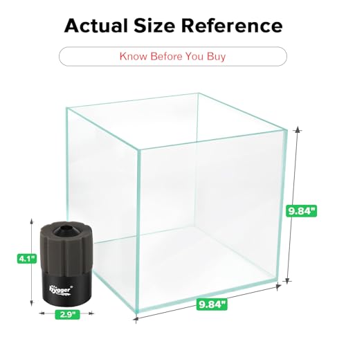 hygger Aquarium Sponge Filter 8-20 Gallon Small Fish Tank Filter for Turtle Breeding Fry Shrimp Snails Betta Air-Powered Filter with Reusable Biochemical Ball Spare Sponge Foam Filter - size: Small