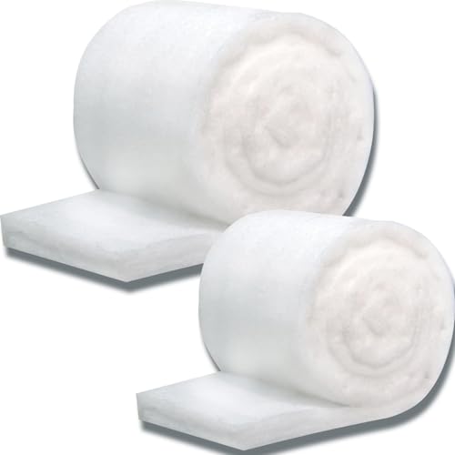 TARARIUM Fish Tank Filter Pads for 1-20 Gallon Fish Tank, Fish Tank Kits for Most Fish Tanks on the Market, Premium Polyester Fiber Filter Media 0.28 * 39IN 2Pack