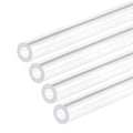 DMiotech 4pcs 5/32" x 5/16" x 12" Clear Acrylic Pipe Rigid Plastic Tubing for Aquarium Water Pipe, Water Cooling System, Plumbing - size: 5/32" x 5/16"