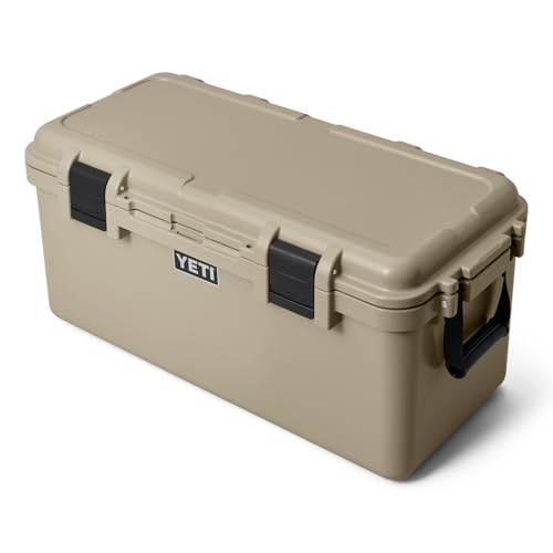 YETI LoadOut GoBox Collection, Divided Waterproof Cargo Case, Dry Box, Camera Case, Fishing Tackle Box - color: Tan, size: GoBox 60