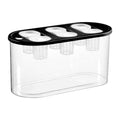 Hydroponic, Hydroponic System, Planting Container, 6 Holes, Indoor Tabletop Mini Aquarium for Plants and Fish, Black - color: Black
