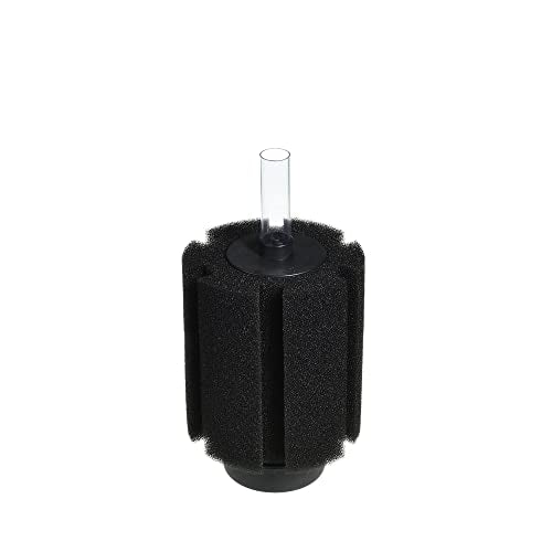 ALEGI Aquarium Bio Sponge Filter with Ceramic Media for Clear and Quiet Aquariums for Betta Fry Shrimp Tiny Fish Tank (10-40 Gallon 2 Pack)