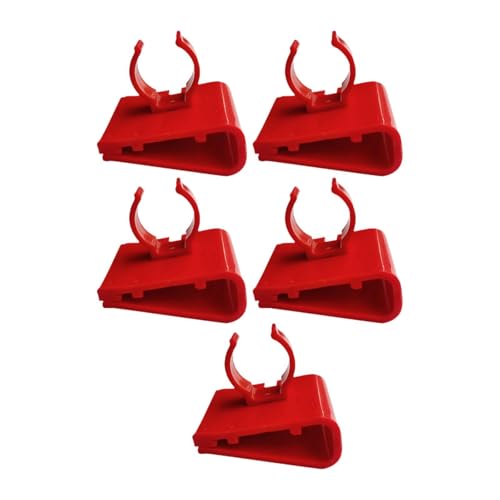 Baoblaze 5X Fish Tank Water Pipe Clamps,Fish Tank Tubing Holders,Adjustable Aquarium Tool,Aquarium Accessories Fixing Bracket, Style B - size: STYLE B