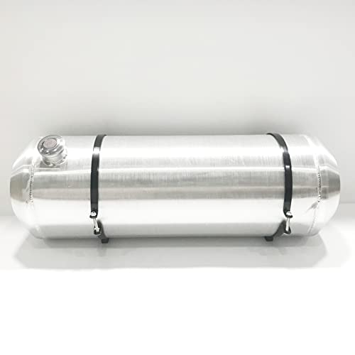 17 3/8 Gallon 12x36" 3/8NPT Outlet End Fill Spun Aluminum Fuel Gas Tank--Off-road mini bike,go kart - size: 12" x 36"