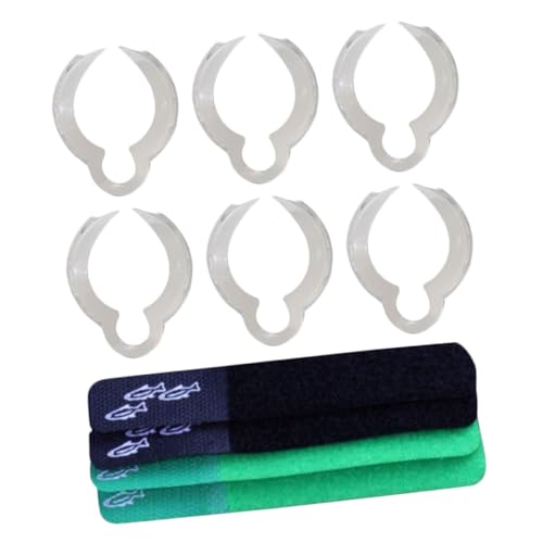 BESPORTBLE Wire Light Stand Cord Management Clips Wall Mounting Rope Light Mounting Clips Cable Organizer for Speaker Wire