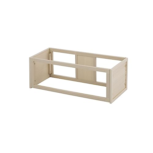 New Age Pet ECOFLEX Two Medium Reptile Enclosures with Matching Stacker Combo Set in Maple - color: Maple, size: Medium