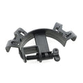 E-outstanding 2-Pack Water Pipe Fixing Clamp Adjustable Plastic Fish Tank Pipe Holder Fixed Clips Aquarium Tool, Black