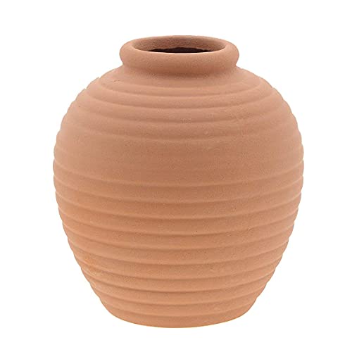 Saim Ceramic Jar Aquarium Decorations, Cute Little Cichlid Cave, Breeding Cones Cave Fish Tank Ornaments for Betta Fish Amano Shrimp Cichlid Bonsai to Play, Hide and Rest, Yellow