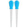 2Pcs Extra Long Turkey Baster for Aquarium, 50ml Aquarium Water Changer Siphon for Fish Tank Cleaning, Waste Remover for Aquarium, (Blue-17.7IN)