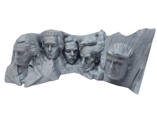 Aquarium Decor Mount Rushmore with Trump Decor for Fish Tank or Betta Fish Trump Head Make America Great Again Patriotic Decor for Tank