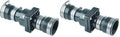 Hydro Master Plastic Sump Pump Check Valve with Stainless Steel Clamps for 1-1/2 inch or 1-1/4 inch (Pack of 2) - size: 1-1/2" or 1-1/4" (Pack of 2)