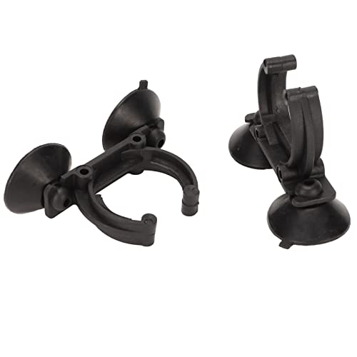Fish Tank Silicone Suckers Clips for Aquarium Heater, High Insulation Holders, 2pcs