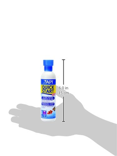API QUICK START Freshwater and Saltwater Aquarium Nitrifying Bacteria 4-Ounce Bottle - size: 4-Ounce