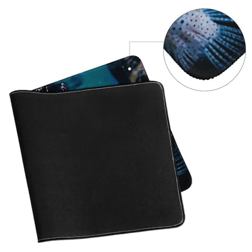 Large Size Gaming Mouse Pad Fish in Fish Tank Desk Mat Non-Slip Base Waterproof Desktop Writing Pad for Office Home - color: Fish in Fish Tank, size: 30x60cm