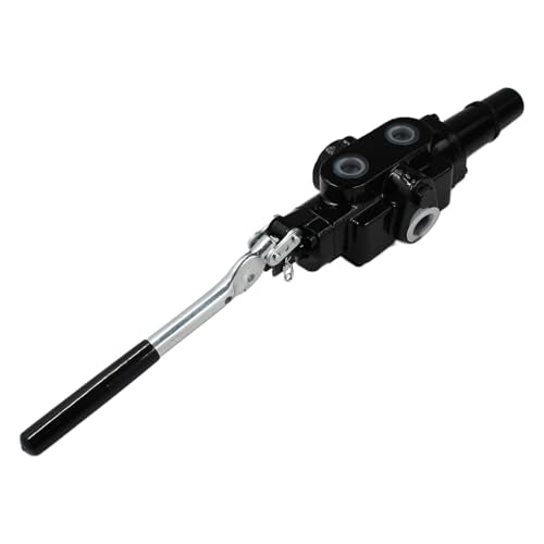 Hydraulic Log Splitter Valve 25GPM 3500 PSI with Auto Return Detent – Compatible with SpeeCo, Huskee, Oregon, MTD, Champion, Countyline & More, 1/2” Work Ports, 3/4” Inlet, Heavy Duty Control Valve