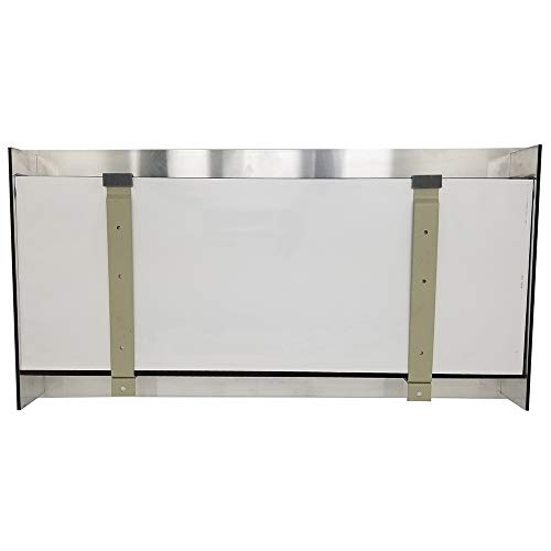Aussie Aquariums AA-Skyline-MWHITE 2.0 Wall Mounted Aquarium, Matte White - color: Matte White, size: Skyline