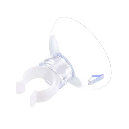 uxcell Aquarium Suction Cup Clips Airline Tube Holders Clamps for Fish Tank Clear 10mm 6Pcs - size: 10mm