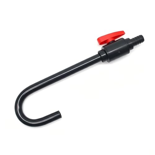 Replacement for Python Hands-Free and Spill Free Aquarium Hook 5-55 Gallon | 14in Siphon Hose BPA-Free PVC ABS | Hands-Free Flow Valve | Garden Hose 1/2" 5/8" 3/4"