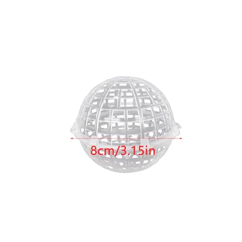 10 Pack Aquarium Moss Ball Holder Aquatic Plants Holder Habitat Floating Ball for Fish Tank Freshwater Aquarium Plant Decor Alternanthera Lilacina Amazon Sword Echinodorus Bleheri Java Fern