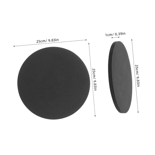 Mipcase Aquarium Nonslip Pad Fish Tank Mat Moisture Barrier Vibration Dampening and Easy Cleaning - size: 25.00X25.00X1.00CM