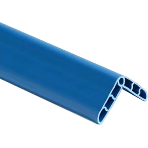 Colorful Rubber Wall Corner Guard Edge Protector,Anti-Collision Strip, Self-Adhesive Wall Guards, Safety Edge & Corner Guards, Length 3.28 ft,Blue - color: Blue