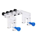 Yctze Acrylic Aquarium Soft Tube Holder for Dosing Pump Hose, Fish Fixture for 4/6mm Dosing Line, Magnetic Mount, Aquarium Accessories