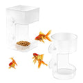 2 Pcs Fish Tank Feeding Tray with Suction Cup,Fish Feeding Tube,Automatic,Food Feeder,Feeder Automatic Dispenser for All Kinds of Food Tanks Bowls Accessories